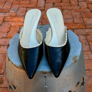 Nine West Black Mules